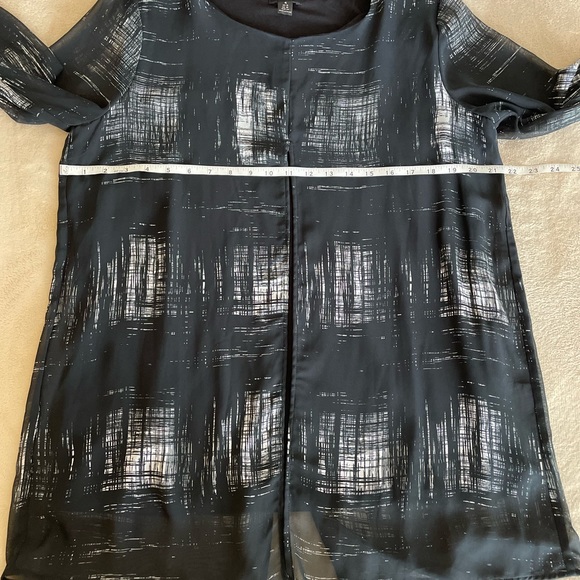 Ronen Chen Lightweight Tunic Blouse - Size 12 - Picture 9 of 12